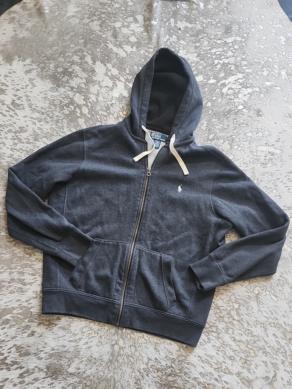 Polo Ralph Lauren Y2K Full Zip Hoodie SzXL